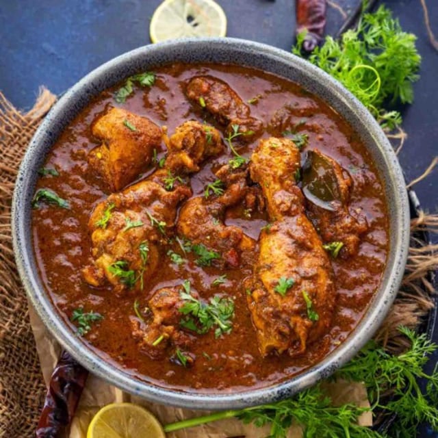 Chicken Chettinadu.