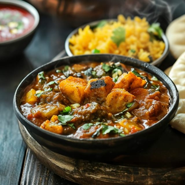 Karaikudi Veg Curry.