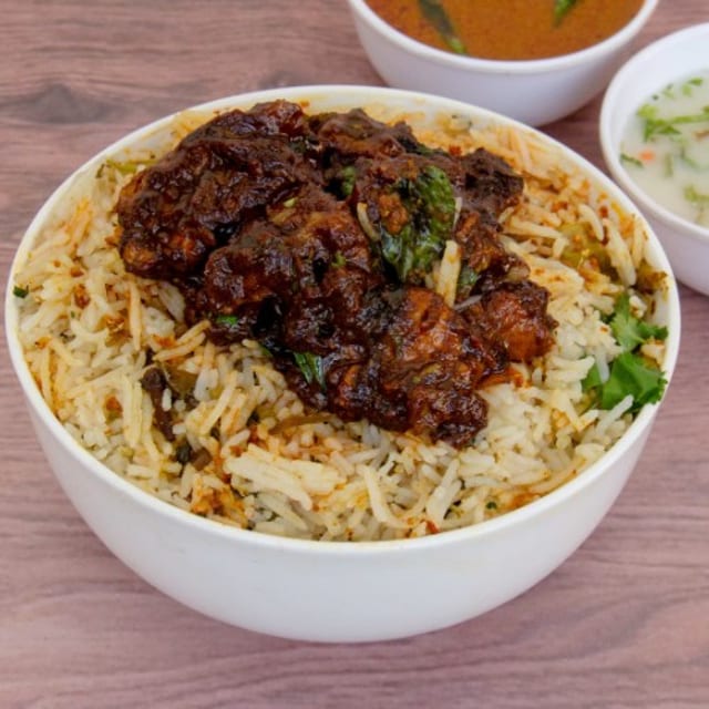 Chicken Fried Piece Pulav.