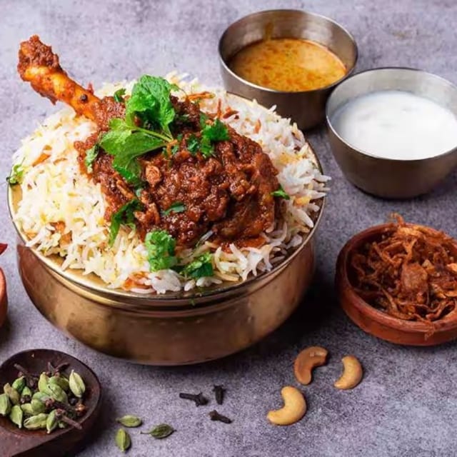 Nalli Gosht Biryani.