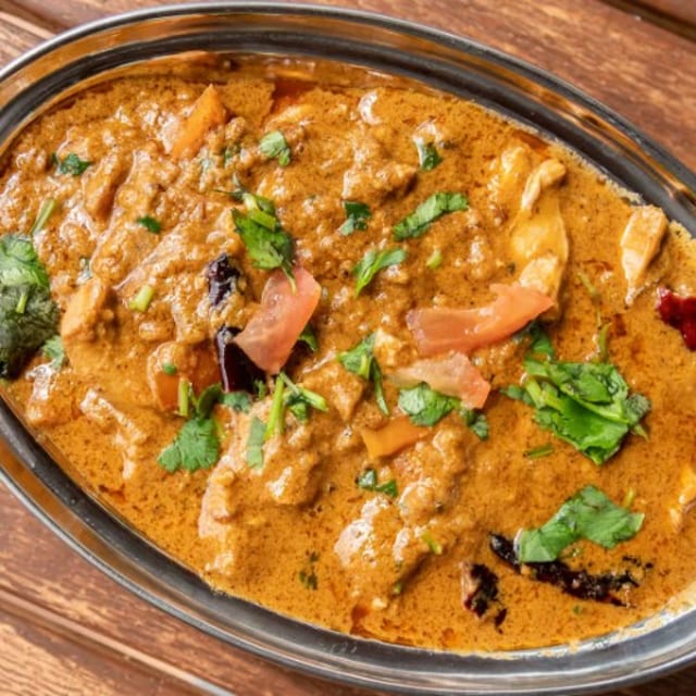 Kadai Goat Curry.