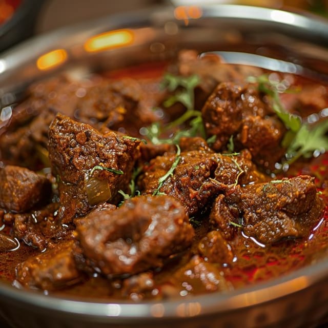 Goat Chettinadu.