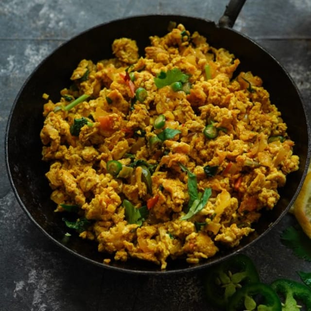 Egg Bhurji.