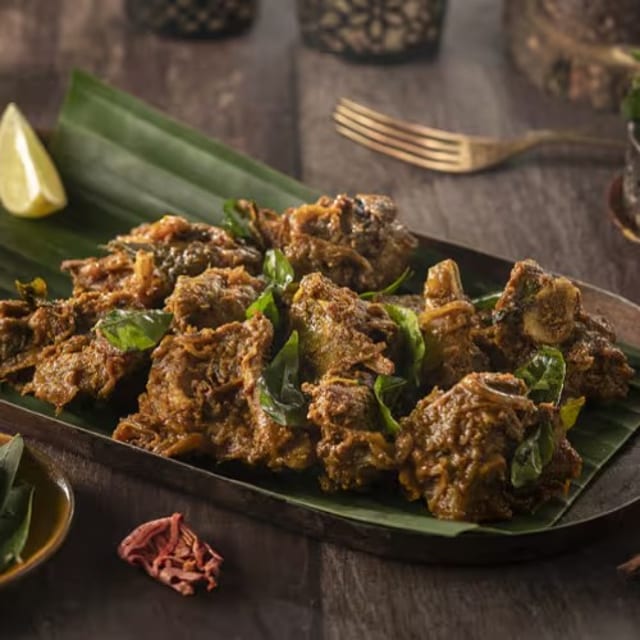 Madras Mutton Chukka.