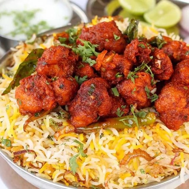 Gobi Thalaiva Biryani.