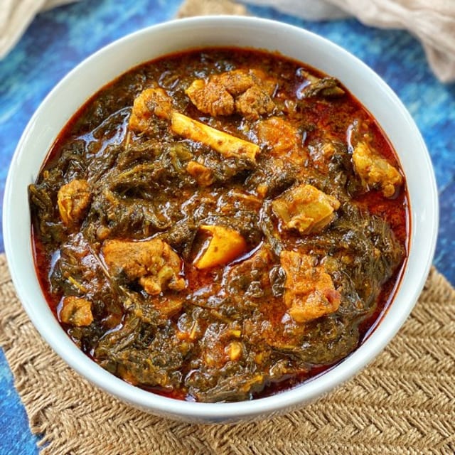 Gongura Goat Curry.