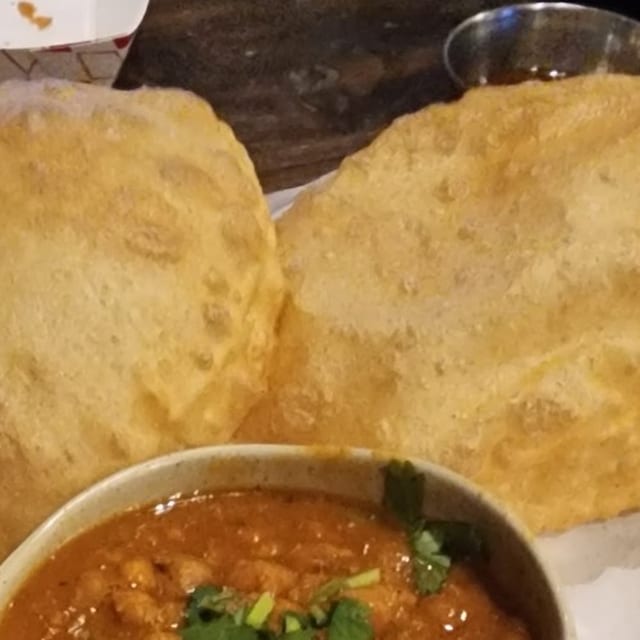Poori with Aloo Curry.