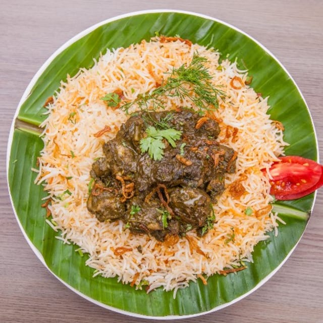 Gongura Goat Pulav.