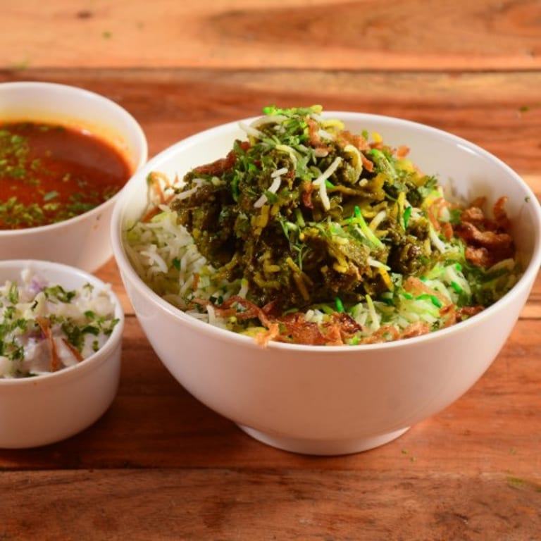 Delicious Goat Biryani and More