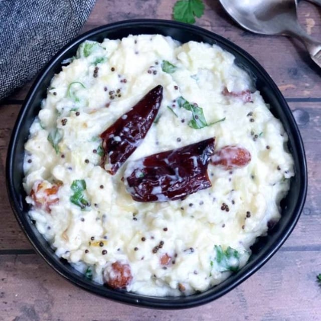 Curd (Yogurt) Rice.