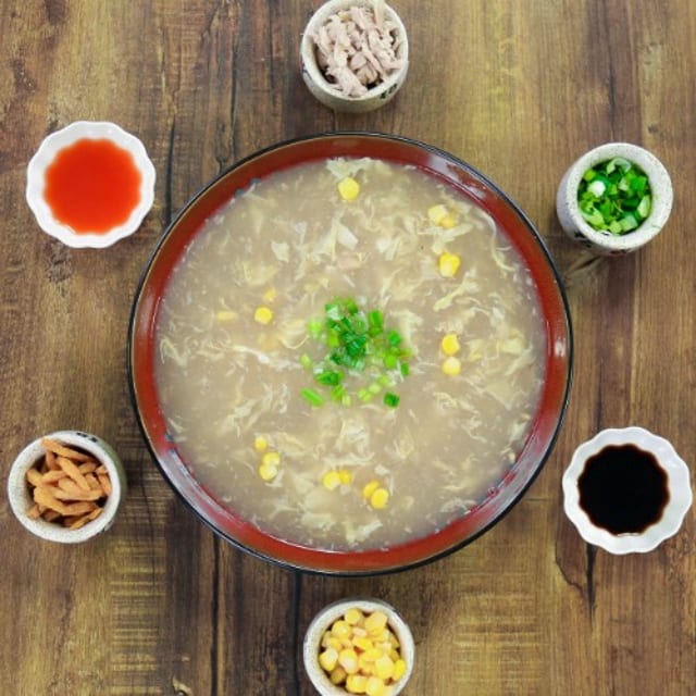 Chicken Corn Soup.
