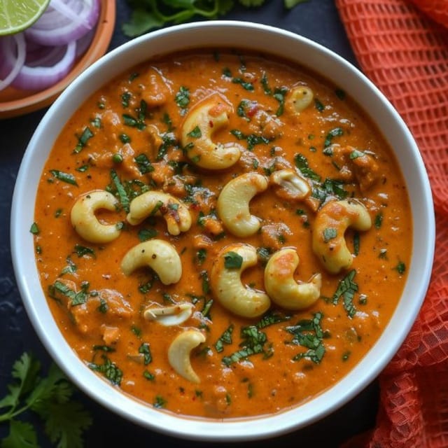 Kaju Curry (Cashew Nut Masala).