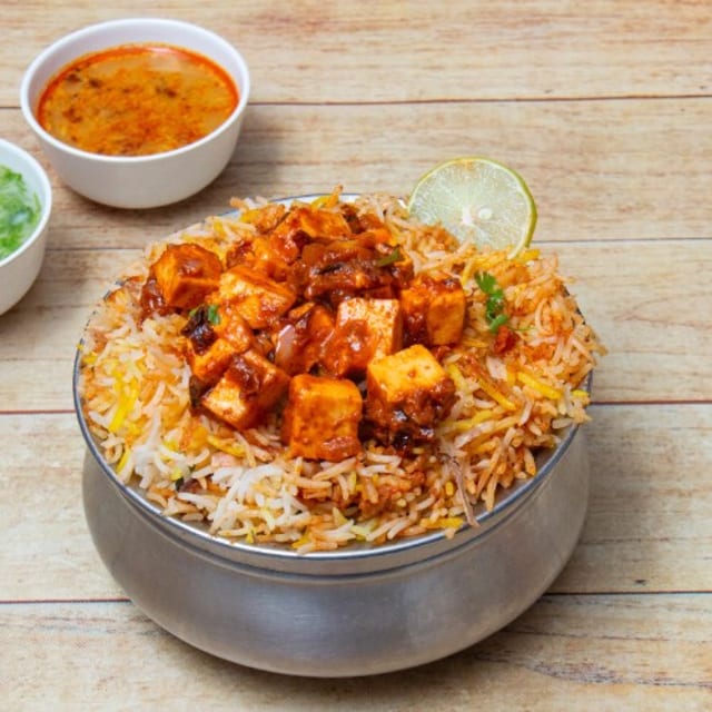 Ulavacharu Paneer Biryani.
