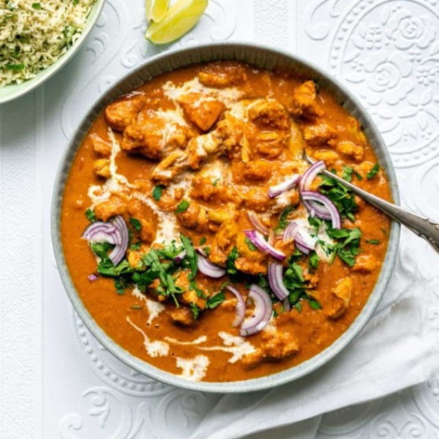 Cashew Chicken Curry.