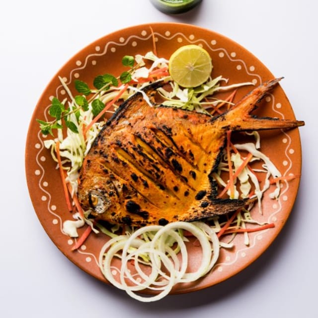 Tandoori Pomfret.
