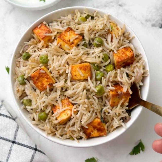 Paneer Pulav.